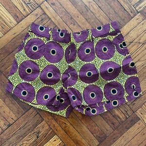 Ankara fabric shorts - Size L